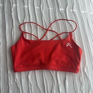 Oner active everyday cross over bralette charged orange